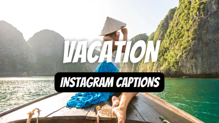 Vacation Instagram Caption Ideas
